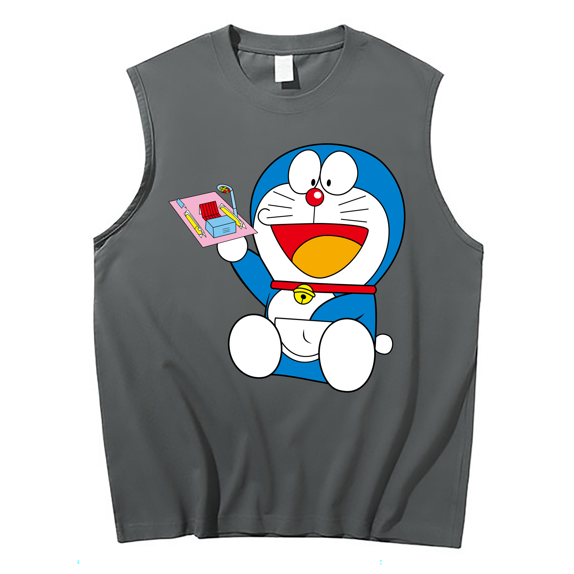 （画像用） ドラえもん Doraemon コットン100％タンクトップ（フロントプリント）